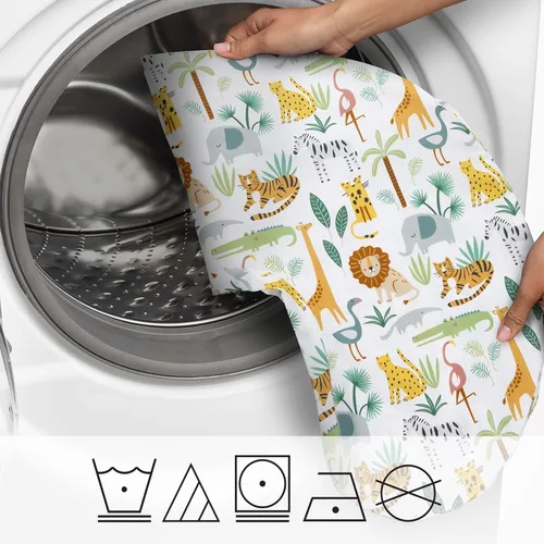 Miniatura 6 de Boppy - Funda de almohada de lactancia, vida silvestre colorida, mezcla de algodón, se adapta al soporte original para lactancia, alimentación