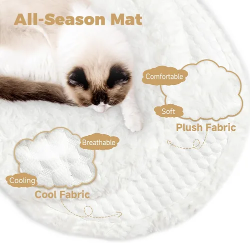 Miniatura 3 de Easyego Árbol moderno para gatos, torre de madera estética de 36.6 pulgadas para gatos grandes, condominio de lujo para gatos con postes rascadores