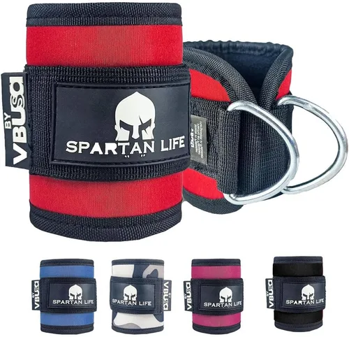 Correa de tobillo para máquina de cable y bandas de resistencia, puños de tobillo para entrenamiento, bandas de tobillo ideales para entrenamiento,