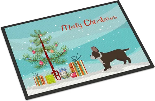 Miniatura 205 de Caroline's Treasures CK3799MAT Akita Shepherd - Tapete de árbol de Navidad de 18 x 27 pulgadas, tapete para puerta delantera, interior y exterior