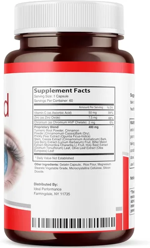 Miniatura 2 de Visishield Advanced Vision Formula for Eyes Suplemento Vitaminas (5 unidades)