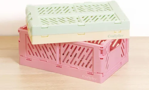 Miniatura 3 de Craftelier - Caja para organización y almacenamiento de álbumes de recortes y otros materiales de artesanía Diseño plegable y apilable