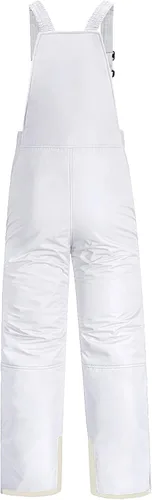 Miniatura 2 de GEMYSE Overol con peto de esquí impermeable aislado para mujer pantalones de snowboard de invierno