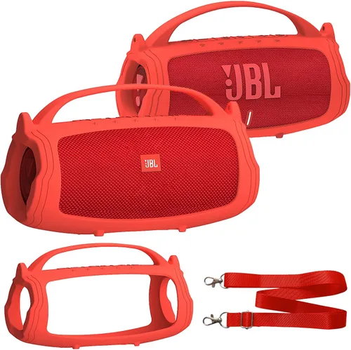 Miniatura 9 de Funda de silicona compatible con altavoz Bluetooth portátil JBL Charge 4/5, funda suave para altavoces Bluetooth JBL Charge 4/5