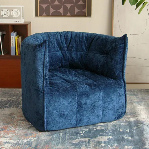 Miniatura 13 de N&V Mid Century Brigantin - Sofá de relajación profunda, felpilla suave de primera calidad, para sala de estar, dormitorio y oficina