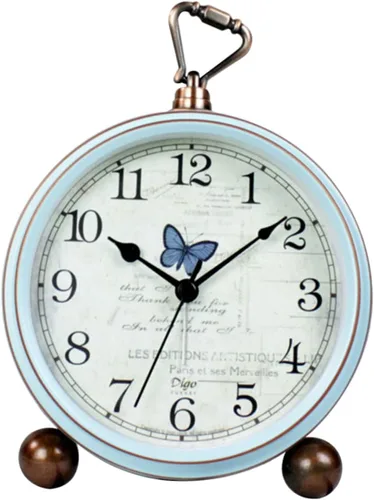 Homoyoyo 1 reloj despertador mediterráneo, decoración de viaje, decoración de casa, decoración de mesa de comedor, reloj náutico de escritorio,