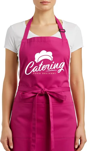 Miniatura 3 de Delantal con Logotipo Personalizado, Nombre Personalizado, Delantales con Foto para Hombres y Mujeres, Babero de Chef Ajustable Impermeable con 2