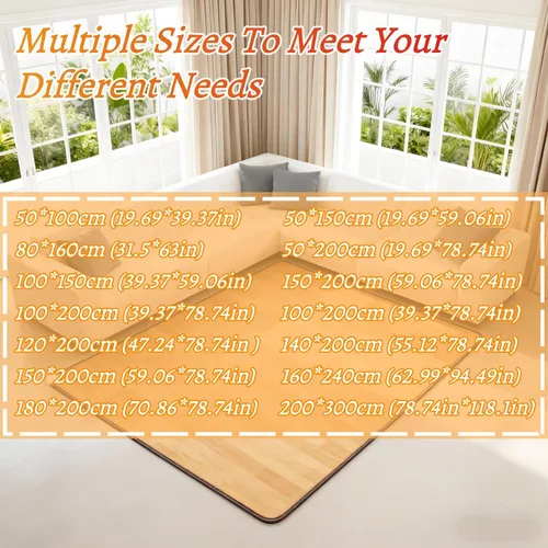 Miniatura 2 de Heated Floor Mat Under Desk, Waterproof Heated Floor Mat with Adjustable Temperature 12 Hour Timer, Heated Rug Indoor, Large Heated Area Rug for
