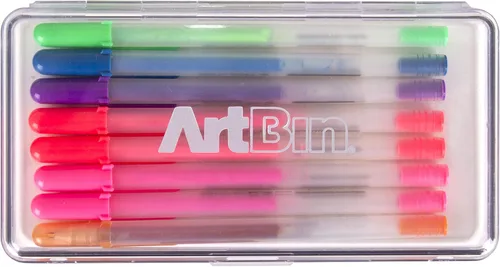 Miniatura 2 de ArtBin 6902AG Slim Line - Caja para bolígrafos y lápices, organizador pequeño de arte y manualidades, [1] estuche de almacenamiento de plástico