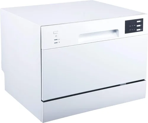 Miniatura 6 de SPT SD-2225DW Lavavajillas de encimera con arranque retardado y LED, blanco, blanco