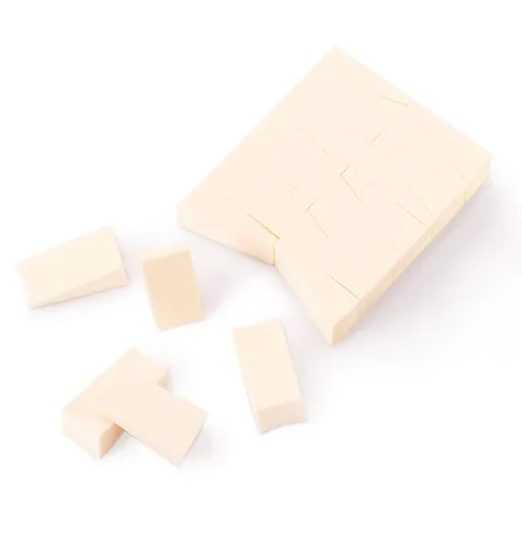 Miniatura 3 de OWLFAVO 48 esponjas cosméticas de maquillaje triangulares, sin látex, desechable, espuma de belleza, aplicador facial para base impecable, sensible