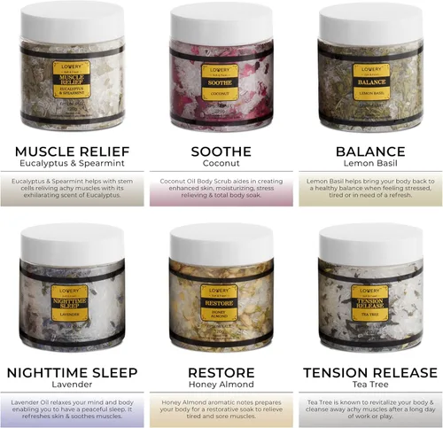 Miniatura 7 de Regalos para mujeres que lo tienen todo, cesta de regalo de spa, juego de cestas de regalo de sales de baño de Epsom, sal de cuidado personal