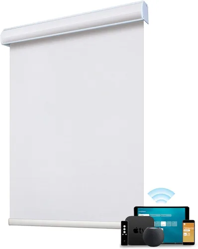 Miniatura 32 de SmartWings Persianas enrollables con cable duro PoE 100% opacas, muestra de tela