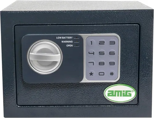 Miniatura 2 de Amig - Caja fuerte con código - Caja fuerte superpuesta - Acero - Pequeño camuflaje - Ideal para el hogar - Protección del dinero y joyas de valor