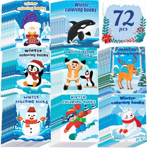 Miniatura 16 de 90shine 24 libros para colorear de otoño para niños, recuerdos de fiesta a granel para bolsas de regalos de 2-4, 3-5, 4-8 años