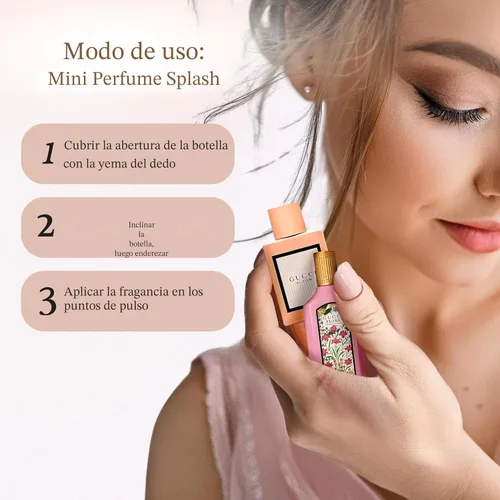 Miniatura 6 de Gucci Perfume para mujer, variedad, fragancia, viaje, chapoteo, set de regalo