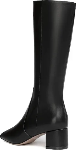 Miniatura 7 de WAYDERNS Botas altas hasta la rodilla de tacón bajo con cremallera mate para mujer, 2 pulgadas