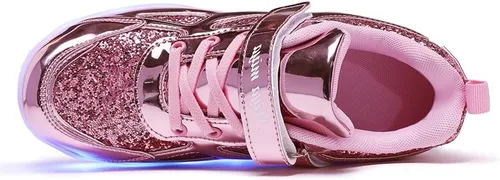 Miniatura 3 de Zapatos para niños con ruedas - 4 en 1 Zapatos con ruedas iluminados con luces LED recargables por USB para regalos de Navidad y escuela