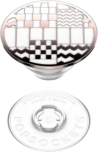 Miniatura 4 de PopSockets Agarre adhesivo para teléfono, soporte, soporte para teléfono, esmalte - patchwork dorado