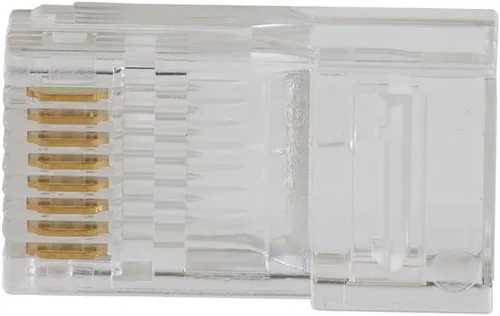 Miniatura 9 de Klein Tools 80017 Crimpadora de cable de datos y enchufe modular de datos CAT6, paquete de 50 herramientas, kit de herramientas de instalación