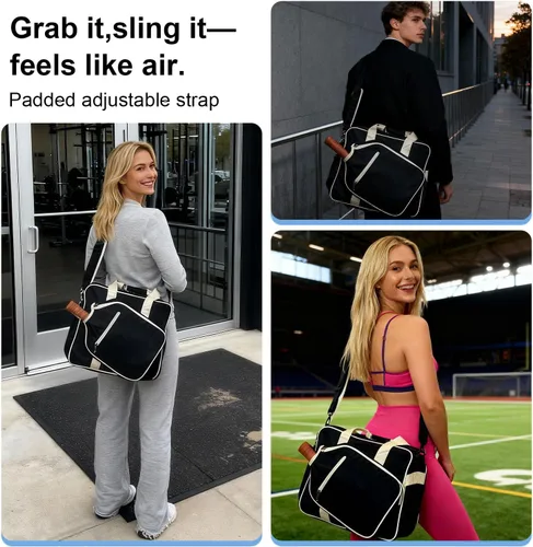 Miniatura 2 de Bolsa de Pickleball LAKE OF FIRE para Mujeres y Hombres, Elegante Bolsa de Pala de Pickleball de Nylon Resistente al Agua de Gran Capacidad