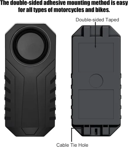 Miniatura 8 de Sistema de Alarma de Coche KCMYTONER, Alarma de Seguridad de 113dB con Sensor de Movimiento, Alarma Antirrobo para Vehículos, Luz LED Roja