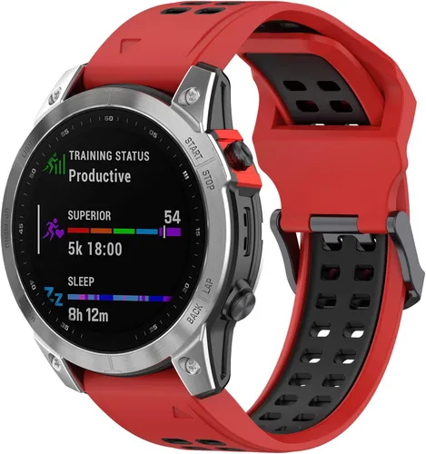 Miniatura 9 de Correas de reloj compatibles con Amazfit Falcon Correa de reloj de 0.866 in de ancho, compatible con correa de silicona de repuesto para reloj