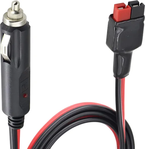 Miniatura 2 de Enchufe para encendedor de cigarrillos a an-der-Son con cable de extensión interno de 15 amperios 14 AWG, adaptador de cargador de batería, conector