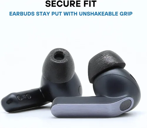 Miniatura 4 de Comply TrueGrip Puntas de recambio de espuma viscoelástica premium para auriculares Samsung Galaxy Buds3 Pro Comodidad mejorada, ajuste seguro