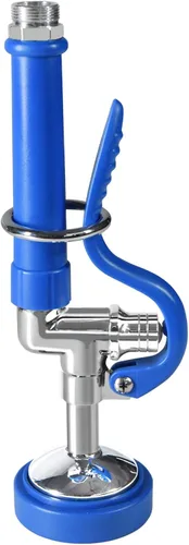 Miniatura 9 de Pulverizador de preenjuague para fregadero comercial, boquilla de pulverización de 1.42GPM con mango ergonómico, piezas de grifo para fregadero