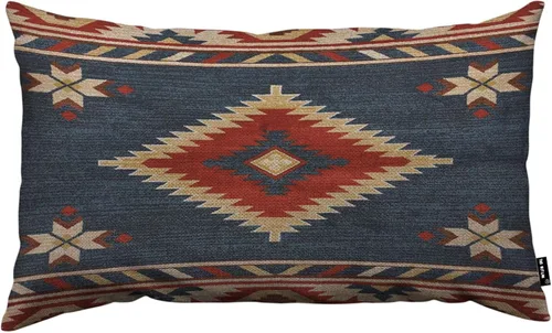 Miniatura 27 de TKS MITLAN Fundas de almohada abstractas con ondas 18 x 18 pulgadas, fundas de almohada decorativas con gradiente azul de agua de mar, ondas