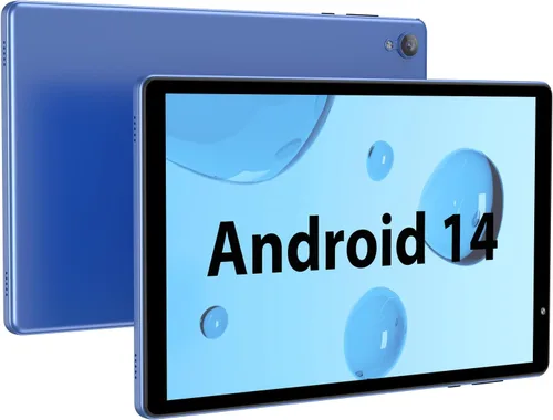 Miniatura 11 de Tablet de 10 Pulgadas Android 14 Tablet PC, Tabletas con 32GB ROM 512GB Expandible, Procesador Quad Core, WiFi 6, Pantalla IPS HD de 10.1'', Batería
