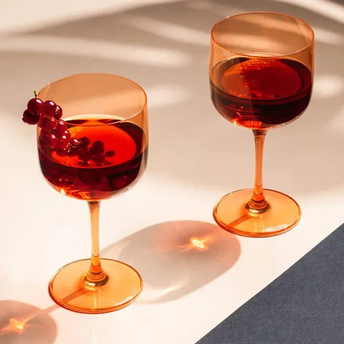 Miniatura 4 de Villeroy & Boch Par de copas de vino de albaricoque/agua