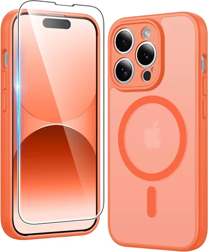 Miniatura 1426 de FNTCASE Funda para iPhone 13 Pro-Max: Fundas magnéticas transparentes compatibles con Magsafe Slim anti amarillamiento protección contra caídas