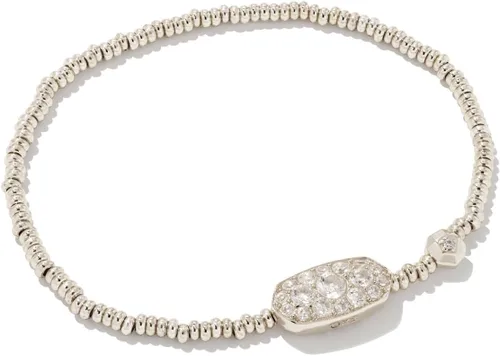 Miniatura 10 de Kendra Scott Grayson - Pulsera elástica de cristal, joyería de moda para mujer