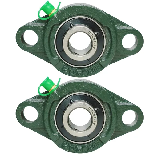 Miniatura 9 de Paquete de 2 rodamientos de bloque de almohada UCFL204-12, unidad de rodamiento de bolas de montaje en brida, orificio de 3/4 pulgadas, brida de 2
