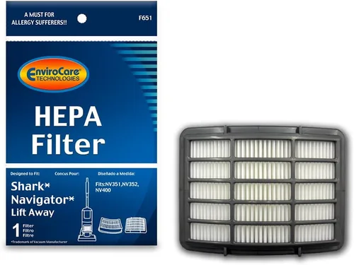 EnviroCare Filtros de vacío de repuesto para montantes Shark Navigator Lift-Away NV350, NV351, NV352, NV355, NV356, NV356E, NV357