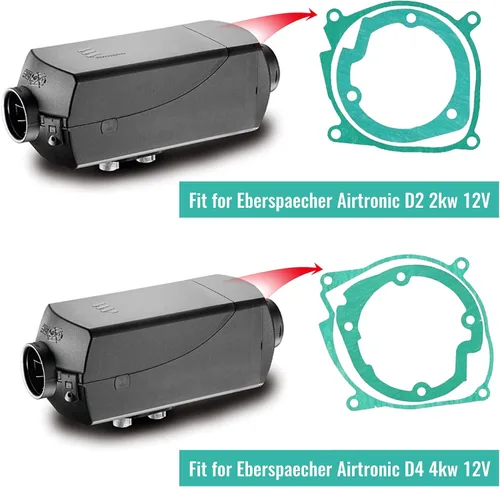Miniatura 6 de Kit de reparación de bujías incandescentes con 4 juntas para Eberspaecher Airtronic D2 2kw D4 4kw, kit de mantenimiento de calentador