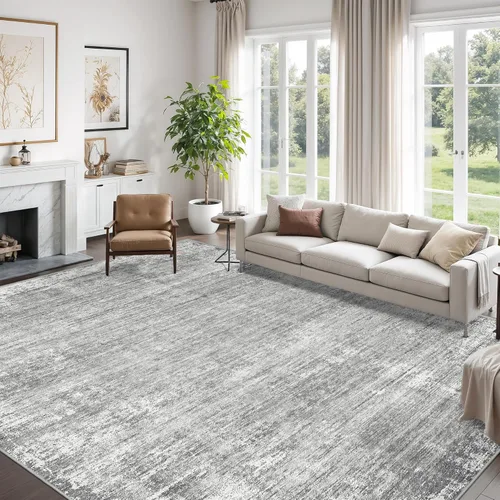 Miniatura 24 de zesthome Alfombras de 5 x 7 pulgadas - Alfombra lavable resistente a las manchas, alfombras modernas abstractas para sala de estar, dormitorio