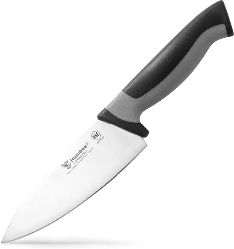 Miniatura 23 de Cuchillo de chef de 12 pulgadas, hoja de acero inoxidable de alto carbono certificada NSF – Mango ergonómico codificado por colores, cuchillo