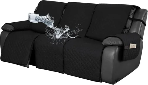 Miniatura 43 de Easy-Going Funda impermeable para sillón reclinable de gran tamaño con bolsillo, 1 funda de sofá reversible para sillón reclinable, protector