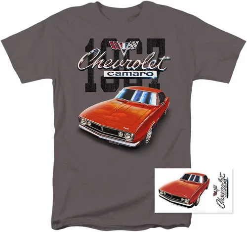 Miniatura 2 de Popfunk Camiseta clásica para coche Chevy Camaro 1967