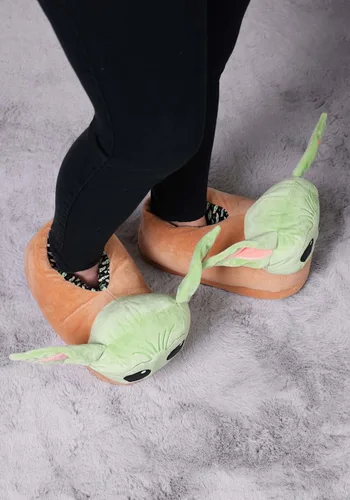 Miniatura 4 de Star Wars Grogu - Pantuflas para adultos, Verde