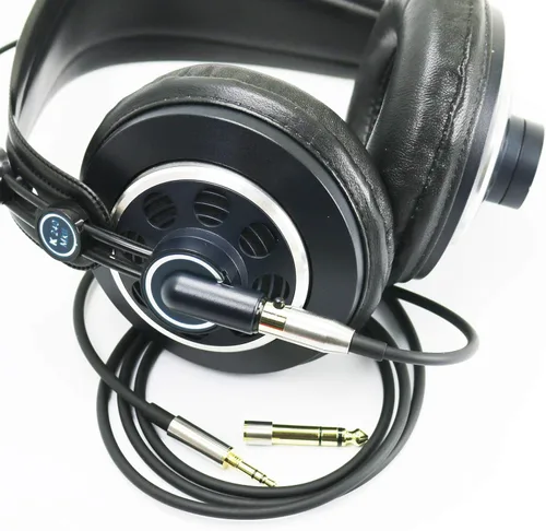 Miniatura 3 de NewFantasia Cable de actualización de audio de repuesto compatible con AKG K240, K240S, K240MK II, Q701, K702, K171, K141, K181, K271s, K271 MKII