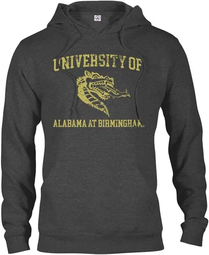 Miniatura 24 de Sport Your Gear Sudadera con capucha retro envejecida con licencia oficial de la NCAA para el día del juego, ropa para fanáticos Kent Navy Heather