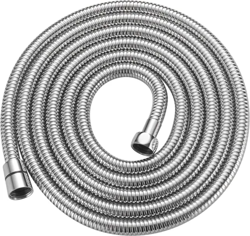 Miniatura 14 de RUMOSE Manguera de ducha de 69 pulgadas, manguera de extensión de cabezal de ducha de acero inoxidable extra larga, accesorio de tubo de ducha Negro
