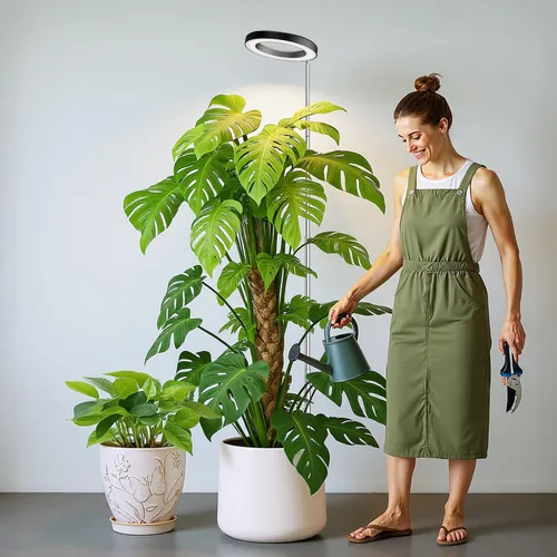 Miniatura 8 de Kullsinss Luces de cultivo para plantas de interior, luces de espectro completo para plantas de cultivo en interiores con temporizador de 6/12/16H