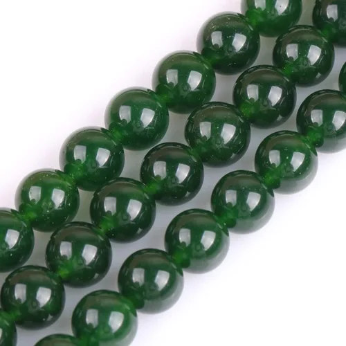 Miniatura 19 de JOE FOREMAN 0.079 in piedras preciosas redondas Taiwán Jade perlas DIY pulsera collar joyería suelta grano Strand 15