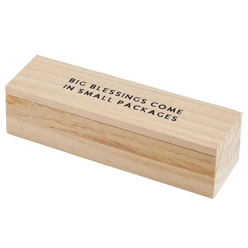 Miniatura 11 de Stephan Baby Caja de recuerdos de pino natural, bebé