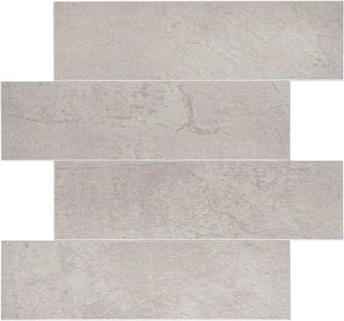 Miniatura 26 de Avant Decor 8 azulejos Azulejos de metro grandes compuestos de piedra Azulejos de cocina para despegar y pegar Azulejos de pared adhesivos